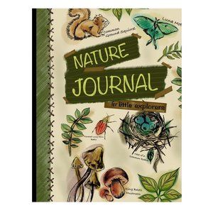 NEW Nature Journal Log Activity Book Drawing Journaling Workbook for Childrens